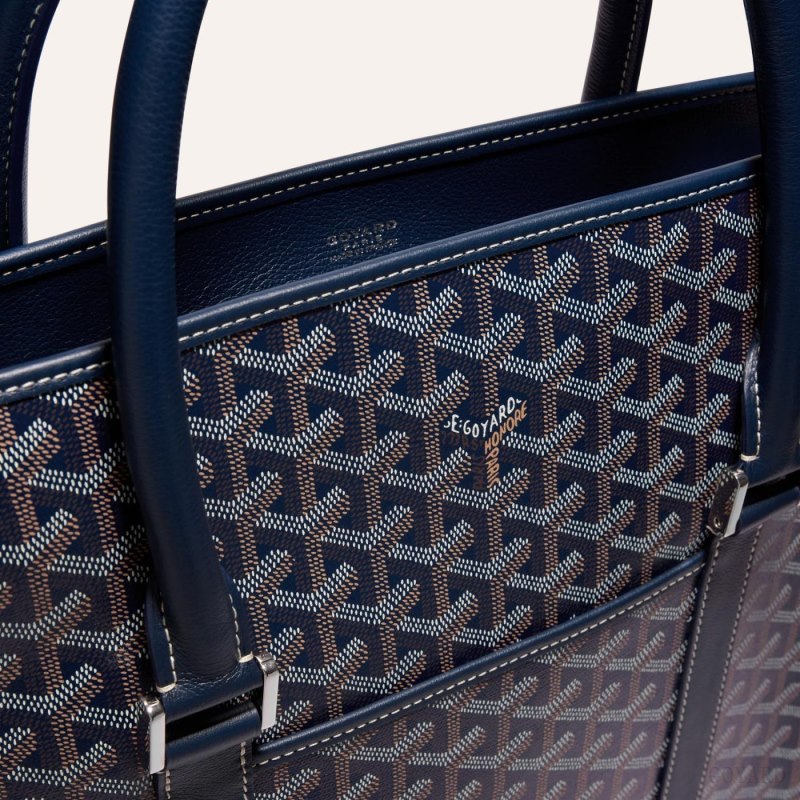 Goyard BOURGOGNE BAG Stresskoffert Marineblå Blå | GY-NIV0659