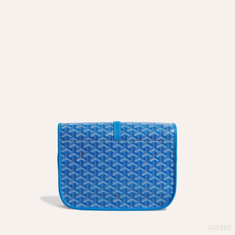 Goyard Belvedere MM Bag Skulderveske Blå | GY-FLR6024