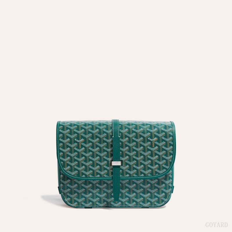 Goyard Belvedere MM Bag Skulderveske Grønn | GY-ERM3080