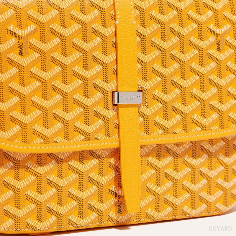 Goyard Belvedere MM Bag Skulderveske Gul | GY-EHP8188