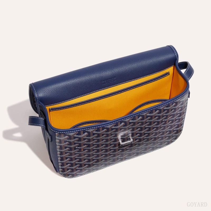 Goyard Belvedere MM Bag Skulderveske Marineblå Blå | GY-MRP6160