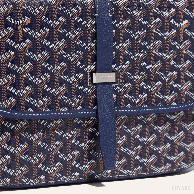 Goyard Belvedere MM Bag Skulderveske Marineblå Blå | GY-MRP6160