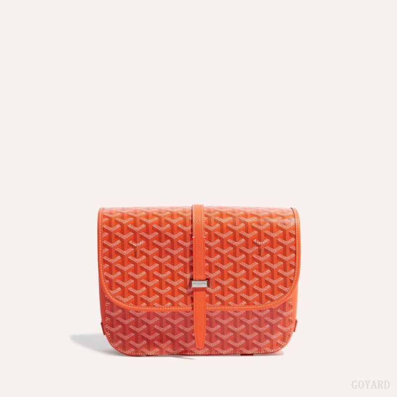 Goyard Belvedere MM Bag Skulderveske Oransje | GY-RFH1134