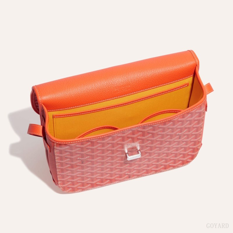 Goyard Belvedere MM Bag Skulderveske Oransje | GY-RFH1134