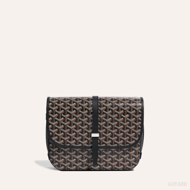 Goyard Belvedere MM Bag Skulderveske Svarte | GY-AUF9352