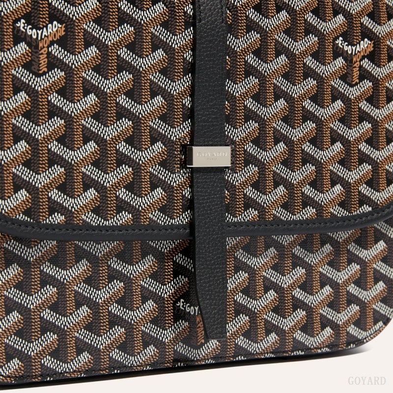Goyard Belvedere MM Bag Skulderveske Svarte | GY-AUF9352