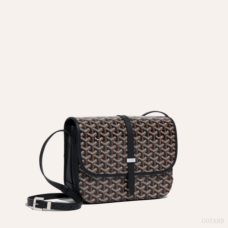 Goyard Belvedere MM Bag Skulderveske Svarte | GY-AUF9352