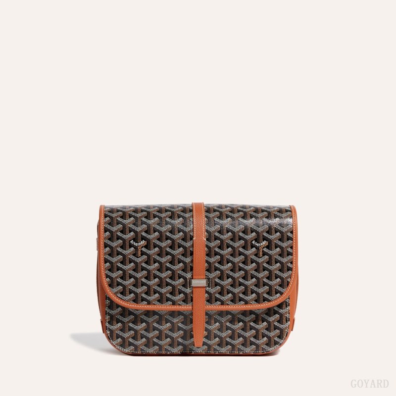 Goyard Belvedere MM Bag Skulderveske Svarte Brune | GY-JPM6623