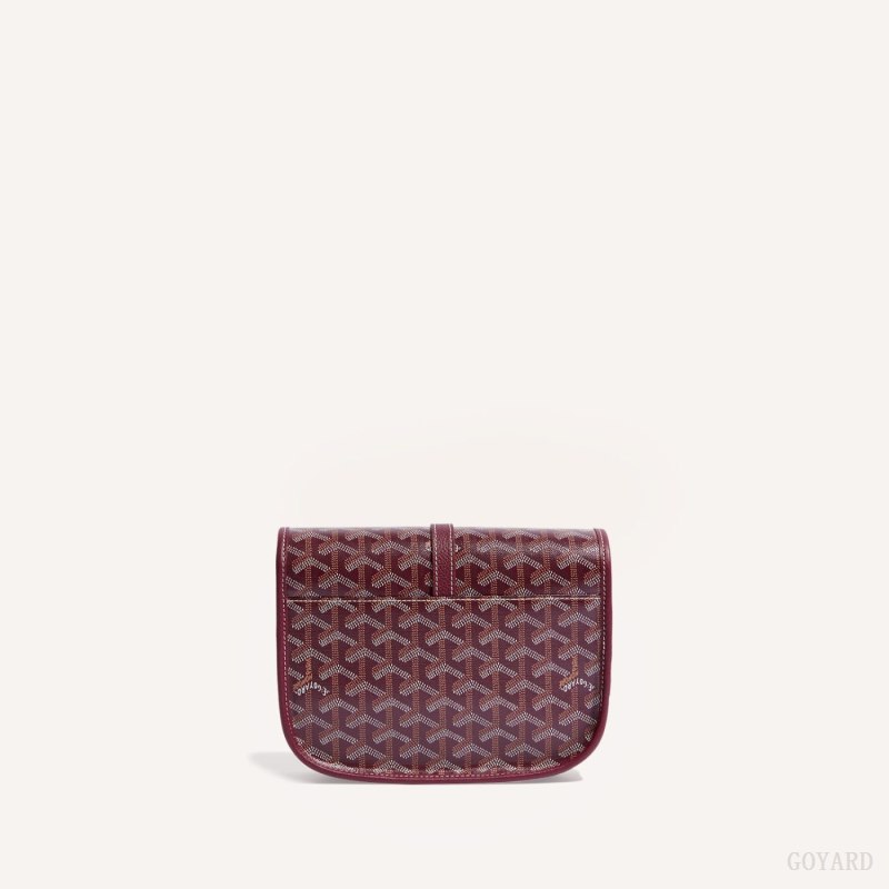 Goyard Belvedere PM Bag Skulderveske Burgunder | GY-VDH3286