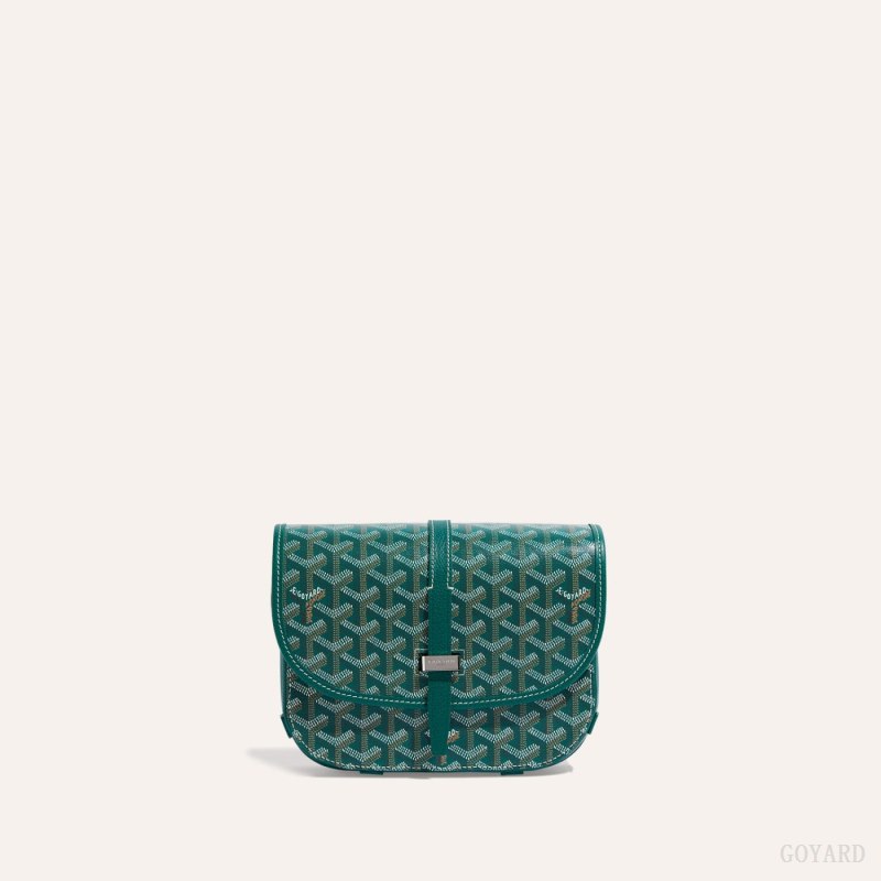 Goyard Belvedere PM Bag Skulderveske Grønn | GY-FJZ7443