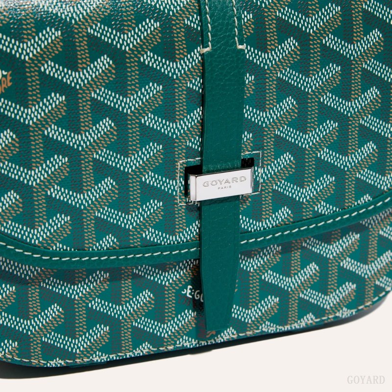 Goyard Belvedere PM Bag Skulderveske Grønn | GY-FJZ7443