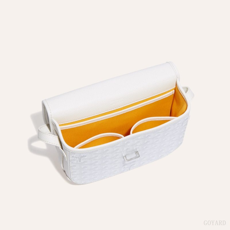 Goyard Belvedere PM Bag Skulderveske Hvite | GY-OUG5351