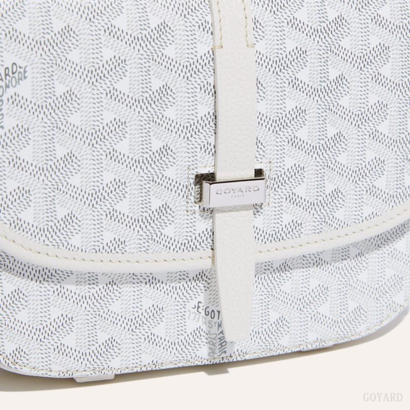 Goyard Belvedere PM Bag Skulderveske Hvite | GY-OUG5351