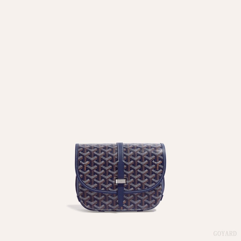 Goyard Belvedere PM Bag Skulderveske Marineblå Blå | GY-FBU7605