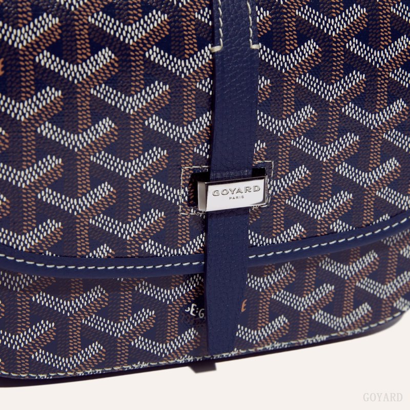Goyard Belvedere PM Bag Skulderveske Marineblå Blå | GY-FBU7605