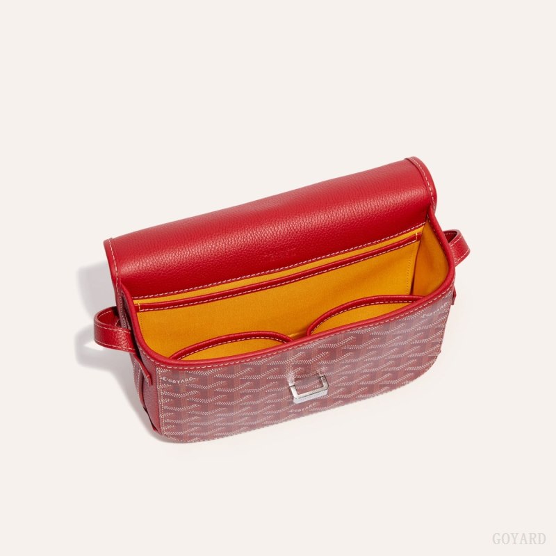 Goyard Belvedere PM Bag Skulderveske Rød | GY-THL9358