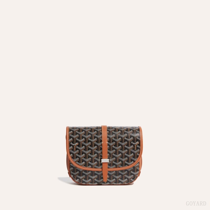 Goyard Belvedere PM Bag Skulderveske Svarte Brune | GY-MUJ6703