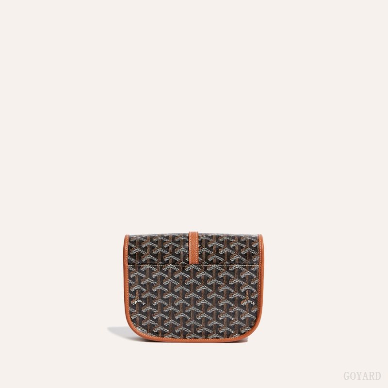 Goyard Belvedere PM Bag Skulderveske Svarte Brune | GY-MUJ6703