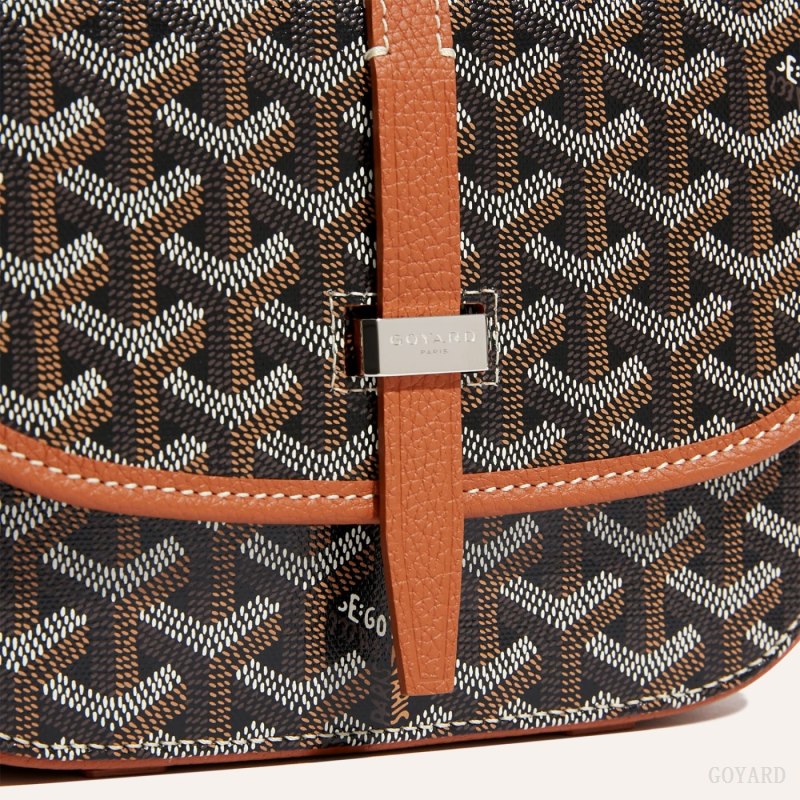 Goyard Belvedere PM Bag Skulderveske Svarte Brune | GY-MUJ6703