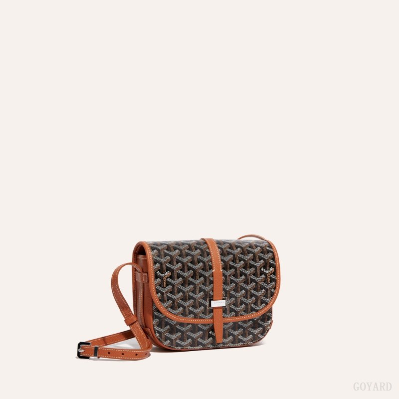 Goyard Belvedere PM Bag Skulderveske Svarte Brune | GY-MUJ6703