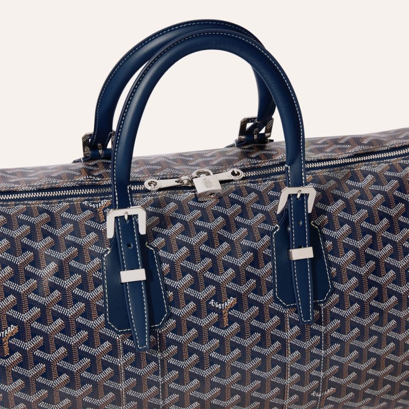 Goyard Boston 45 bag Reiseveske Marineblå Blå | GY-SYE6510