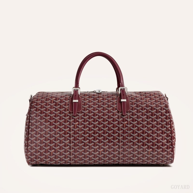 Goyard Boston 50 bag Reiseveske Burgunder | GY-JWP3495