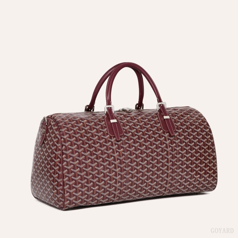 Goyard Boston 50 bag Reiseveske Burgunder | GY-JWP3495