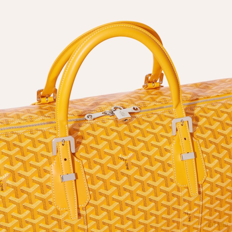 Goyard Boston 50 bag Reiseveske Gul | GY-UPY1555