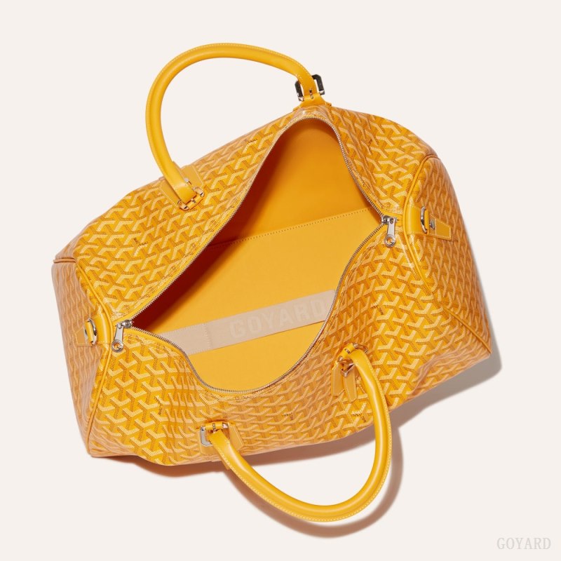 Goyard Boston 50 bag Reiseveske Gul | GY-UPY1555