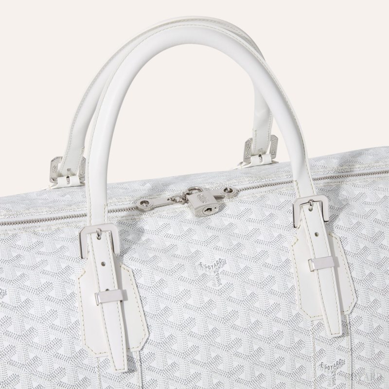 Goyard Boston 50 bag Reiseveske Hvite | GY-KME1661
