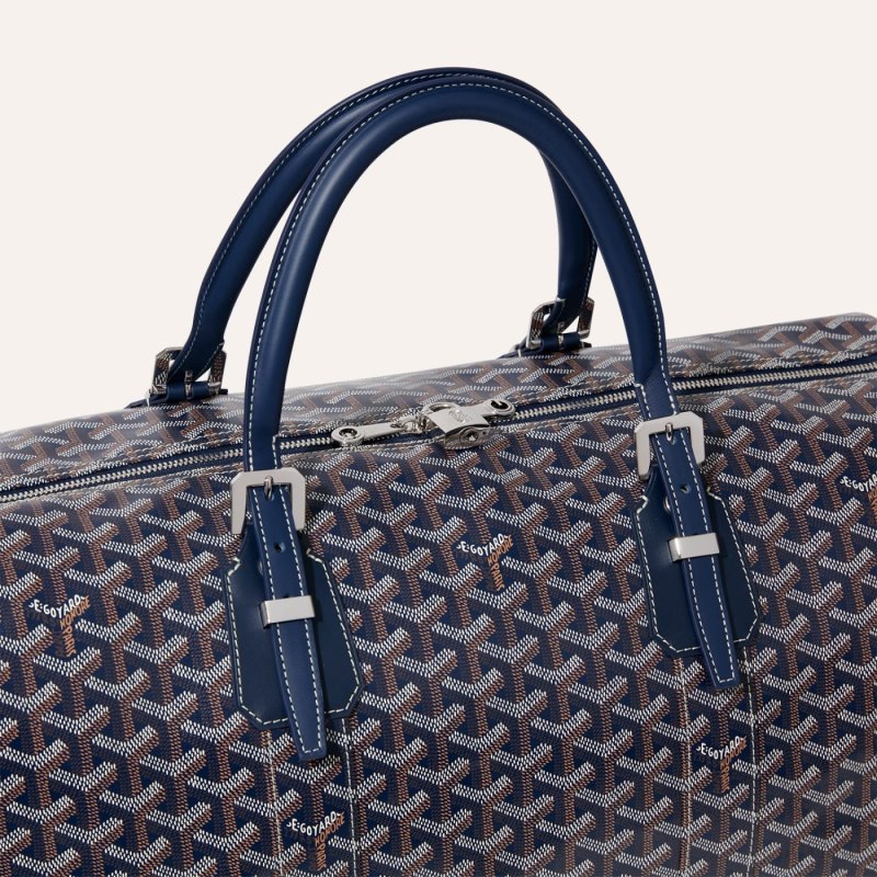 Goyard Boston 50 bag Reiseveske Marineblå Blå | GY-DCK3558