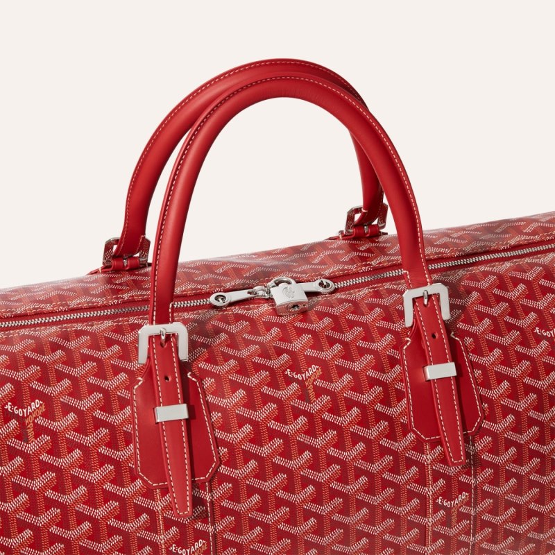 Goyard Boston 50 bag Reiseveske Rød | GY-OAA0483