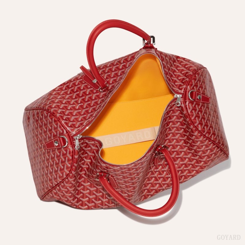 Goyard Boston 50 bag Reiseveske Rød | GY-OAA0483