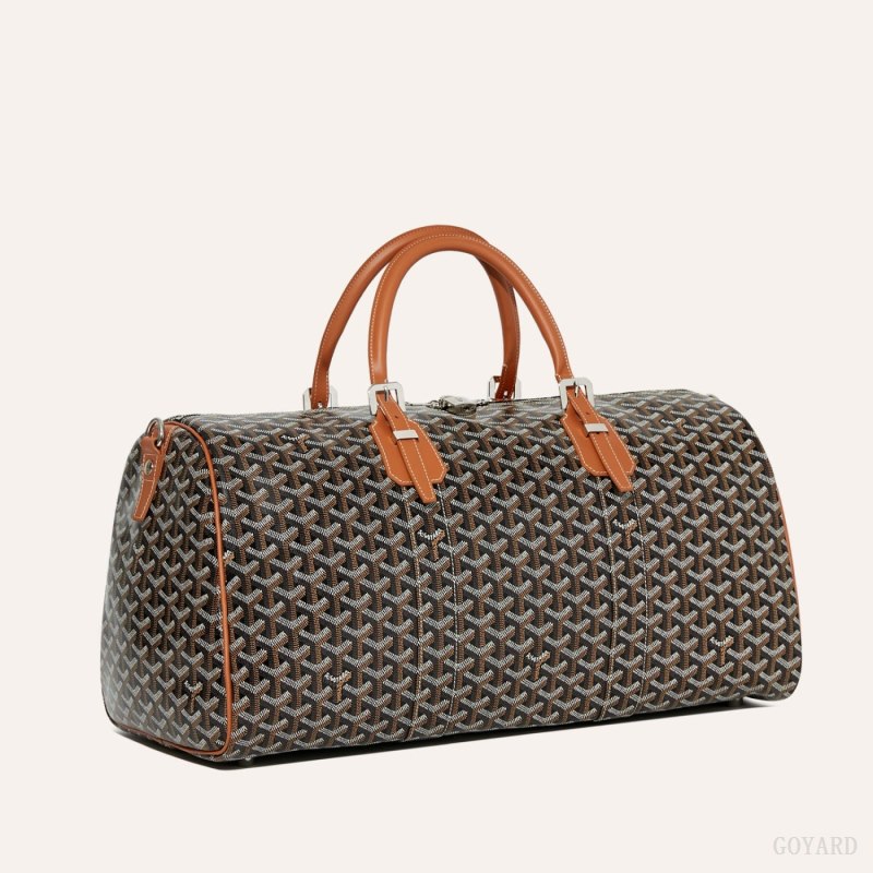 Goyard Boston 50 bag Reiseveske Svarte Brune | GY-PWA8449