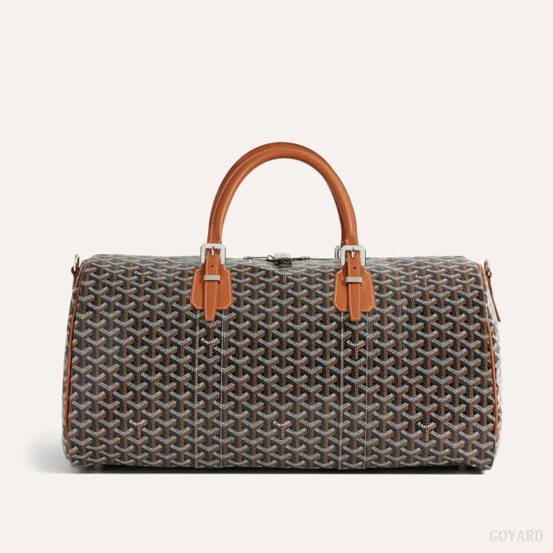 Goyard Boston 50 bag Reiseveske Svarte Brune | GY-PWA8449