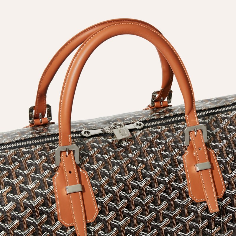 Goyard Boston 50 bag Reiseveske Svarte Brune | GY-PWA8449