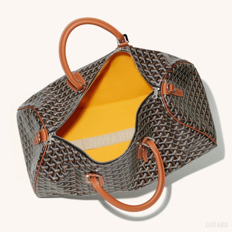 Goyard Boston 50 bag Reiseveske Svarte Brune | GY-PWA8449