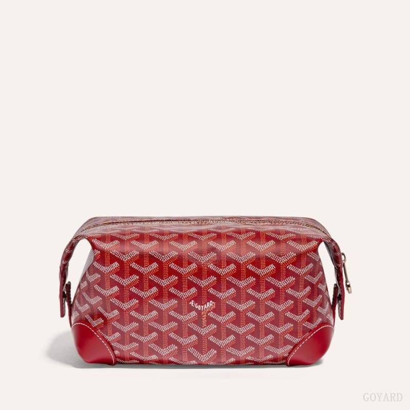 Goyard Bowling 25 Toiletry Bag Accessories Rød | GY-SZU7786