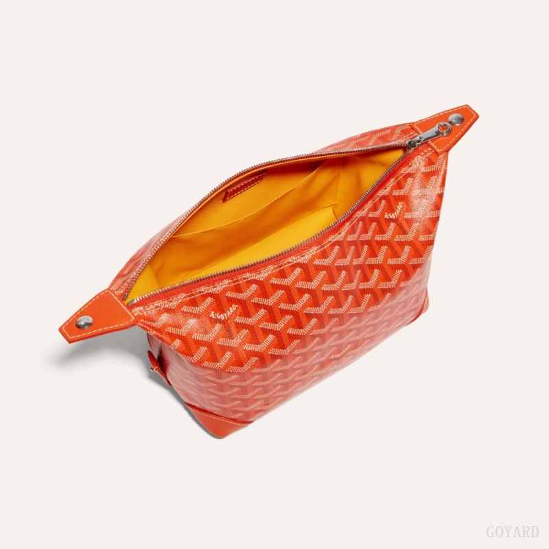 Goyard Bowling 25 Toiletry Bag Accessories Oransje | GY-NHQ5834
