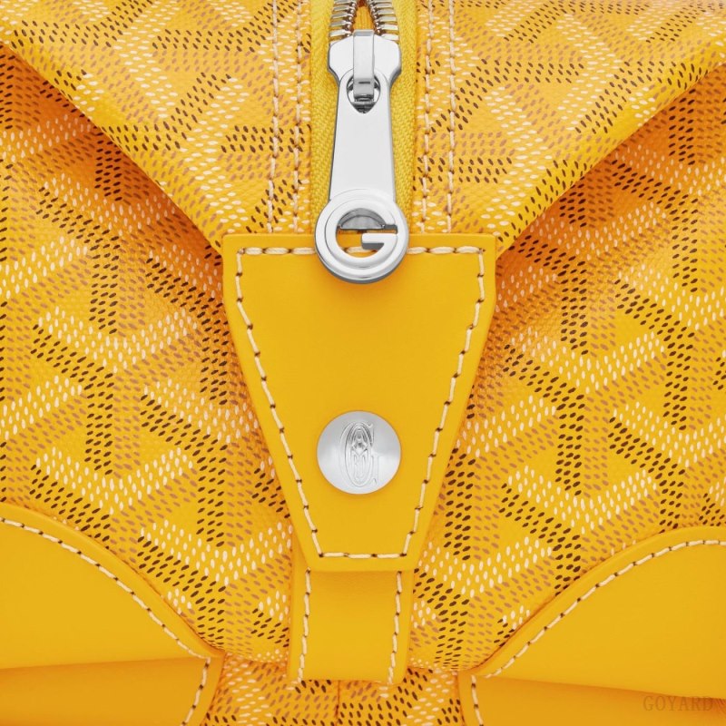 Goyard Bowling 25 Toiletry Bag Accessories Gul | GY-MMK5990