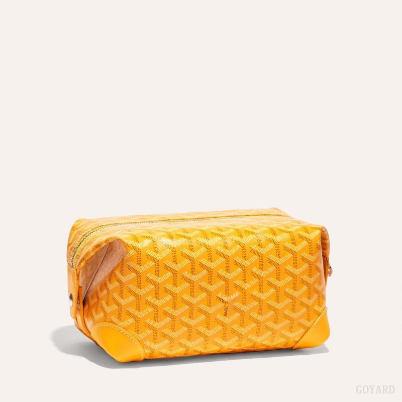 Goyard Bowling 25 Toiletry Bag Accessories Gul | GY-MMK5990
