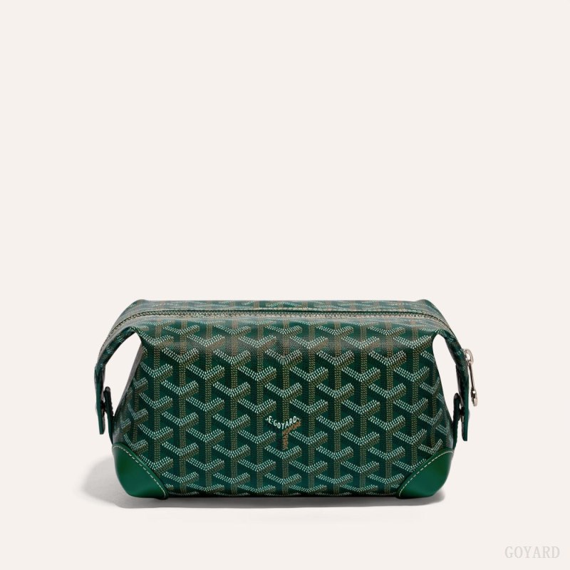 Goyard Bowling 25 Toiletry Bag Accessories Grønn | GY-LOE6531
