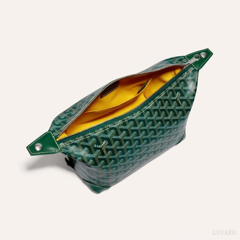 Goyard Bowling 25 Toiletry Bag Accessories Grønn | GY-LOE6531