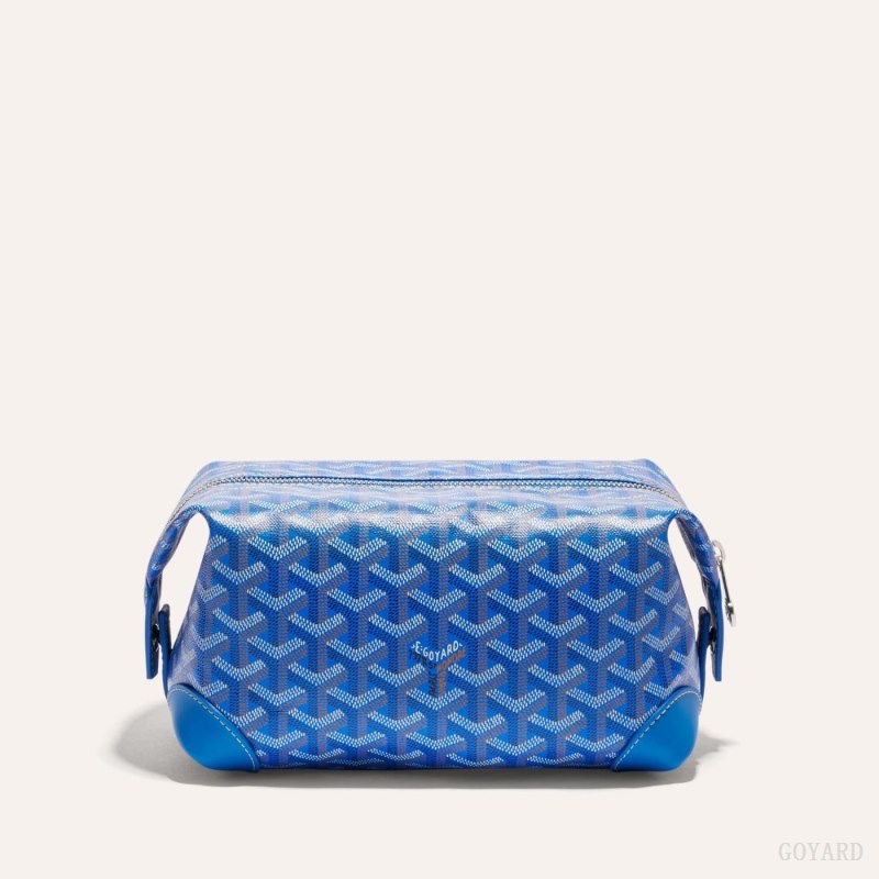Goyard Bowling 25 Toiletry Bag Accessories Blå | GY-CGQ8675