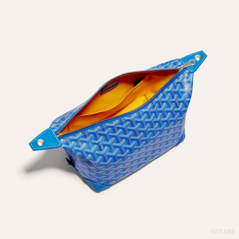 Goyard Bowling 25 Toiletry Bag Accessories Blå | GY-CGQ8675