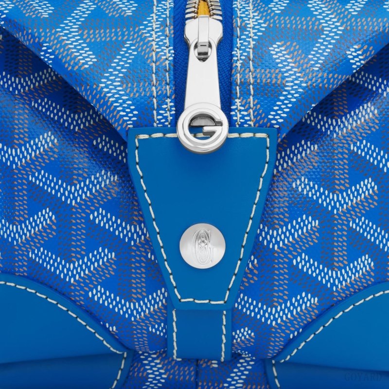 Goyard Bowling 25 Toiletry Bag Accessories Blå | GY-CGQ8675
