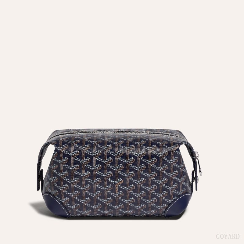 Goyard Bowling 25 Toiletry Bag Accessories Marineblå Blå | GY-OEO7880