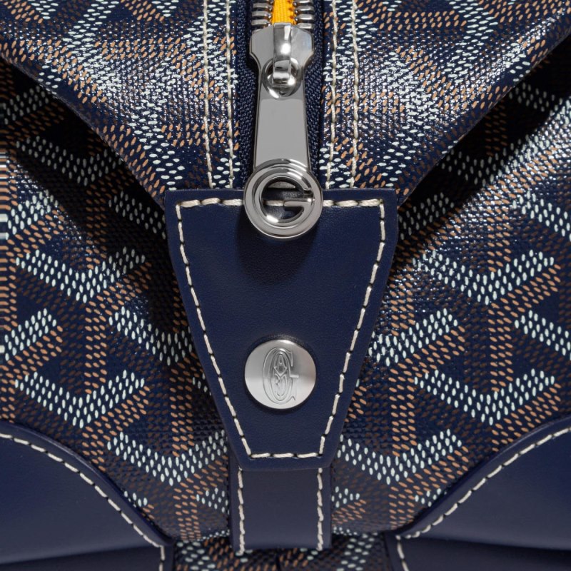 Goyard Bowling 25 Toiletry Bag Accessories Marineblå Blå | GY-OEO7880