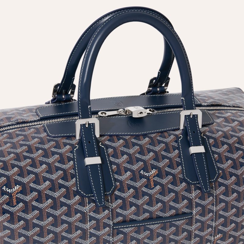 Goyard Bowling 45 bag Reiseveske Marineblå Blå | GY-XKQ6599