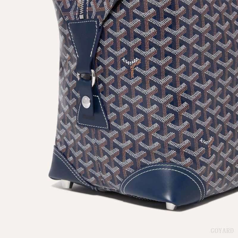 Goyard Bowling 45 bag Reiseveske Marineblå Blå | GY-XKQ6599